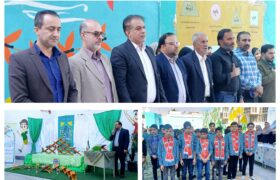 حضور علی اصغر علی پور شهردار لطیفی در مراسم افتتاحیه مسابقات قرآن و عترت