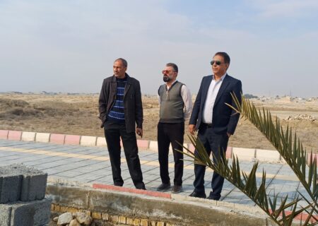 بازدید میدانی شهردار لطیفی از پروژه‌های عمرانی شهر