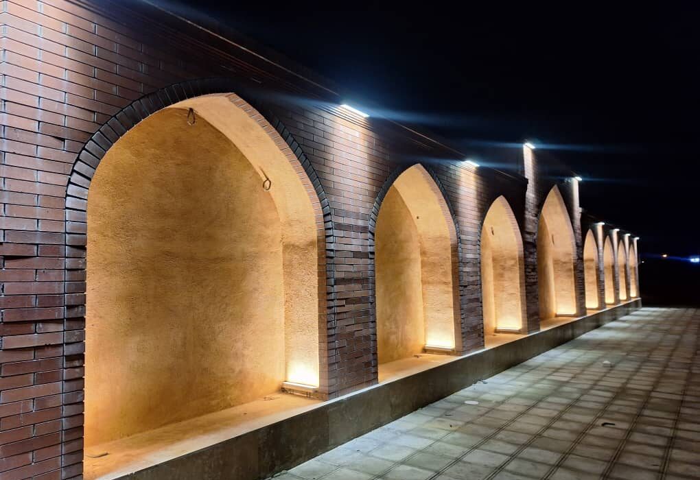 شهرداری جویم/نورپردازی پارک ورودی شهر/دیماه ۱۴۰۴