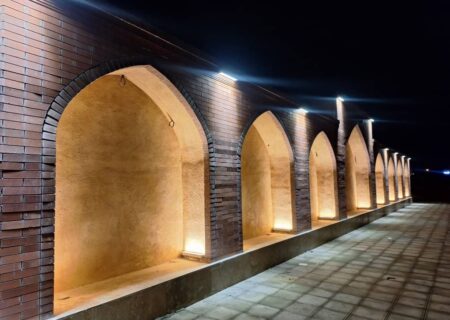 شهرداری جویم/نورپردازی پارک ورودی شهر/دیماه ۱۴۰۴