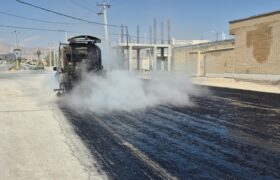 شهرداری جویم/قیرپاشی/خیابان جنب هنرستان تلاش/دیماه ۱۴۰۴