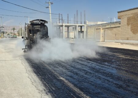 شهرداری جویم/قیرپاشی/خیابان جنب هنرستان تلاش/دیماه ۱۴۰۴
