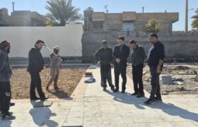 شهرداری جویم/بازدید از پارک محله ای صاحب الزمان/دیماه ۱۴۰۴