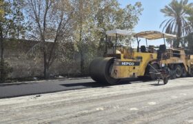 شهرداری جویم/زیرسازی/قیرپاشی/آسفالت/بهمن ماه ۱۴۰۴