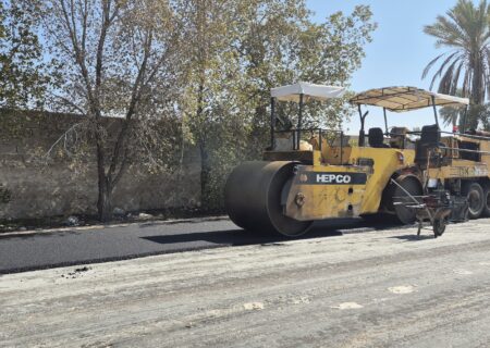 شهرداری جویم/زیرسازی/قیرپاشی/آسفالت/بهمن ماه ۱۴۰۴
