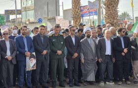 شهرداری جویم/گزارش تصویری/راهپیمایی ۲۲ بهمن ماه ۱۴۰۴