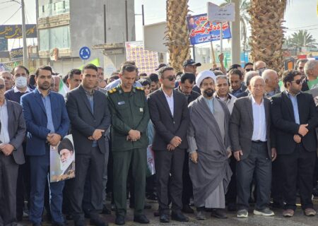 شهرداری جویم/گزارش تصویری/راهپیمایی ۲۲ بهمن ماه ۱۴۰۴