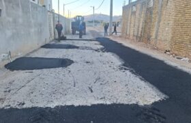 شهرداری جویم/قیرپاشی/آسفالت/مسیرهای حفاری گاز/۱۴۰۴