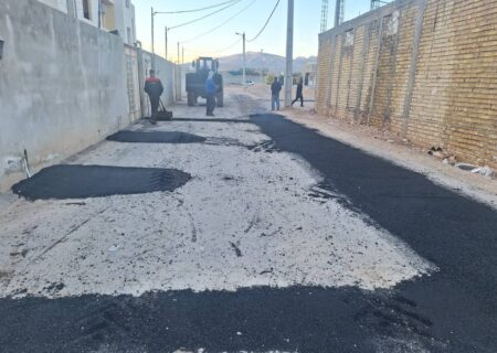 شهرداری جویم/قیرپاشی/آسفالت/مسیرهای حفاری گاز/۱۴۰۴