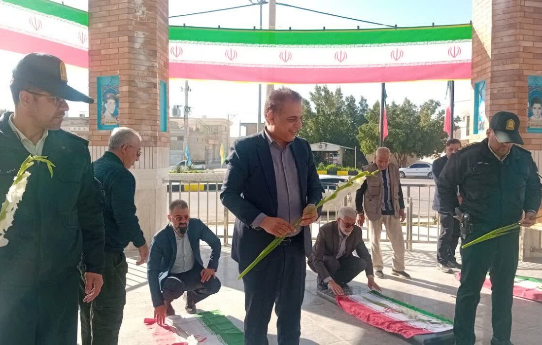 غبار روبی گلزار شهدای شهر لطیفی