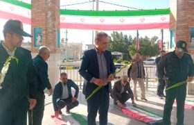 غبار روبی گلزار شهدای شهر لطیفی