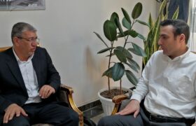 پیگیری مسائل و مشکلات شهرداری‌ها محور دیدار «فرودی، شهردار لار و عضو هیئت مؤسس اتحادیه شهرداری های کشور» با مدیران کل سازمان شهرداری‌ها و دهیاری‌های کشور