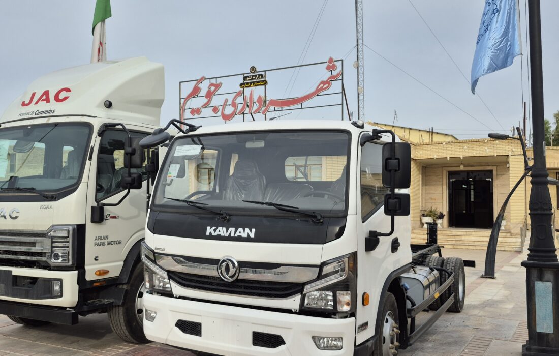شهرداری جویم/تجهیز ناوگان موتوری شهرداری/فروردین ۱۴۰۵