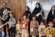 تجلیل از دختران در دهه مبارک کرامت با حضور خانواده سهدای شهرداری لطیفی