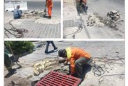 🛣️ اجرای مجموعه‌ای از عملیات نگهداری و بهسازی معابر سطح شهر لطیفی