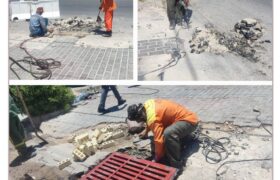 🛣️ اجرای مجموعه‌ای از عملیات نگهداری و بهسازی معابر سطح شهر لطیفی