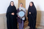 دیدار و تقدیر از بانوی مجروح حادثه دادگستری لارستان در لطیفی