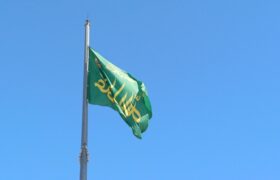 فضاسازی شهری در آستانه عید غدیر خم در شهر لطیفی