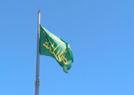 فضاسازی شهری در آستانه عید غدیر خم در شهر لطیفی