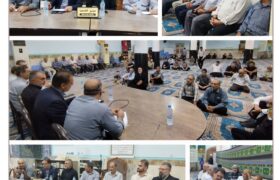 برگزاری میز خدمت و جلسه رسیدگی به مطالبات مردمی در شهر لطیفی