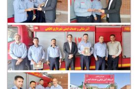 💎تقدیر شهردار لطیفی از آتش‌نشانان به مناسبت روز آتش‌نشانی