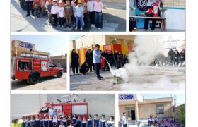 💎*برگزاری کارگاه آموزشی و عملیاتی ایمنی و آتش‌نشانی برای دانش‌آموزان در شهر لطیفی